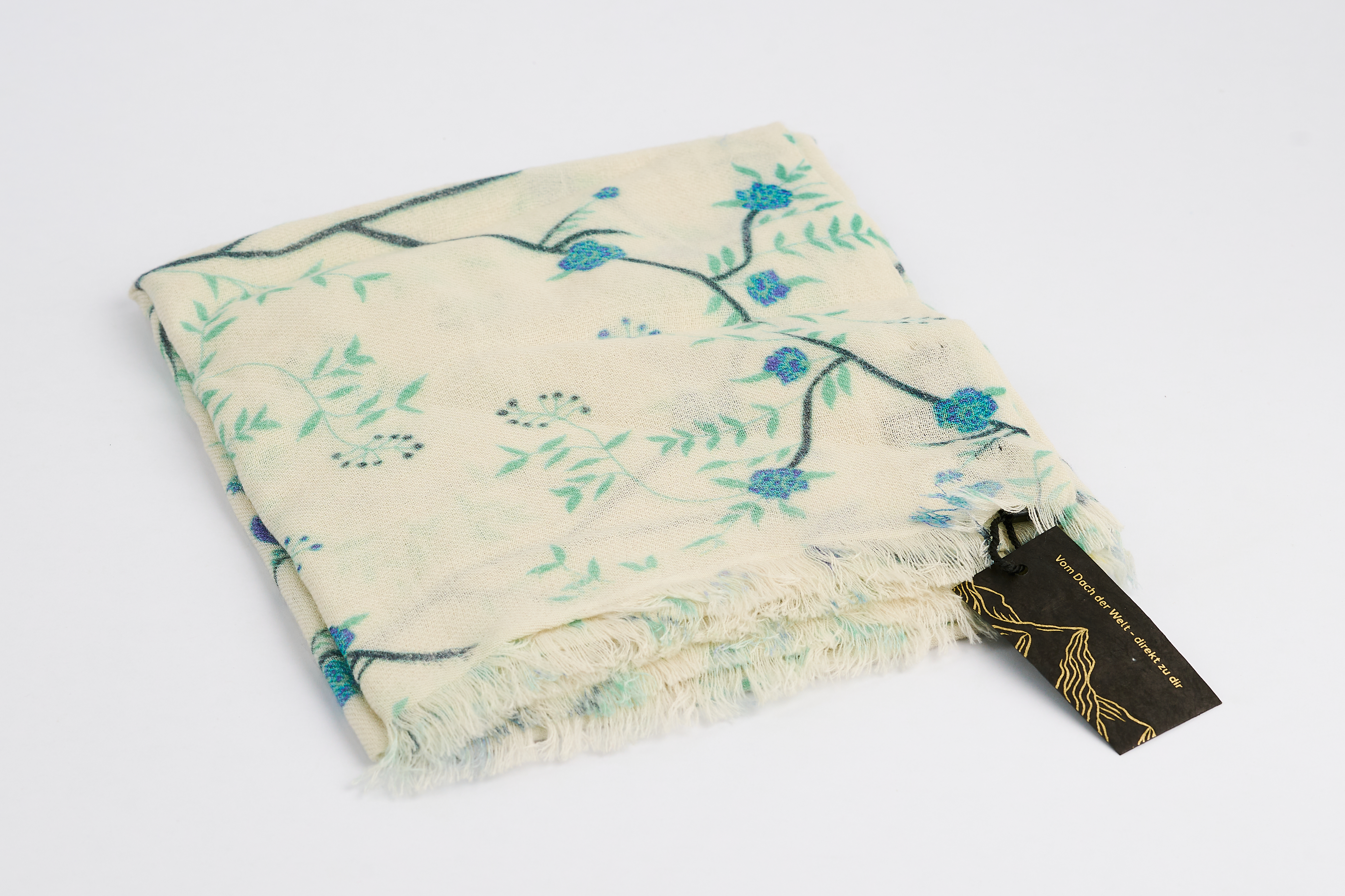 Thumbnail for Pure Cashmere shawl- Autumn Embrace