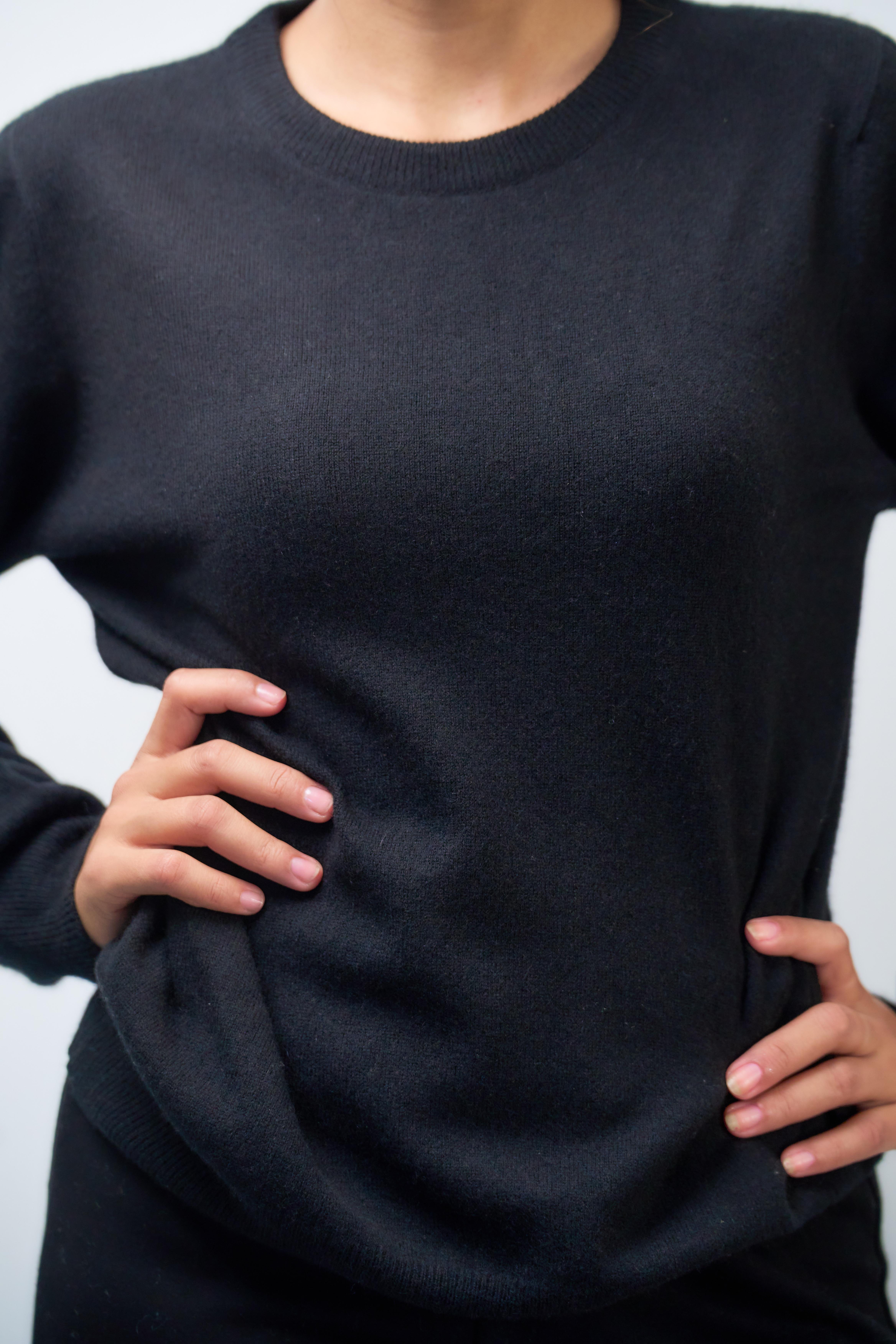 Thumbnail for Black Cashmere pullover 